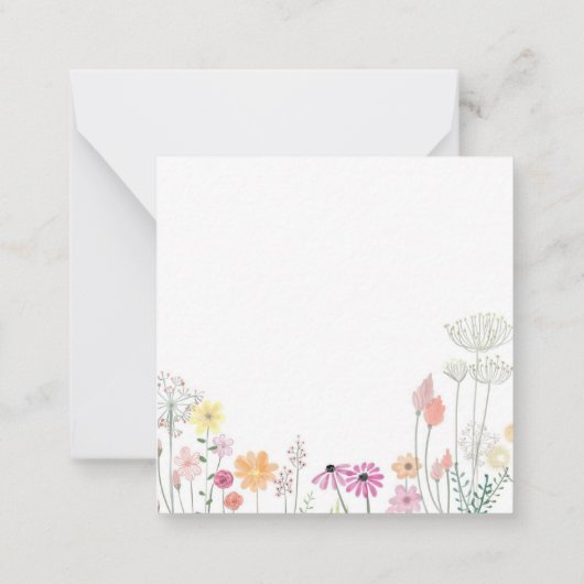 ハッピーバースデー猫お祝い おもしろい ノートカード (裏面)