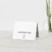 ハッピーバースデー猫 カード (裏面)