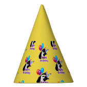 ハッピーバースデー猫 パーティーハット (右)