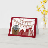 ハッピーバースデー現役空軍ヒーロー! カード (黄色い花)