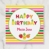 ハッピーバースデー甘い果実 フェイバータグ (正面)