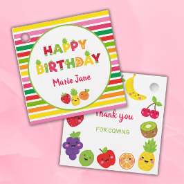 ハッピーバースデー甘い果実 フェイバータグ