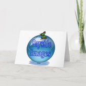 ハッピーバースデー甥ハンターグリーティングカード カード (裏面)