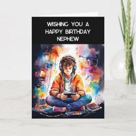ハッピーバースデー甥 | ゲーマー カード