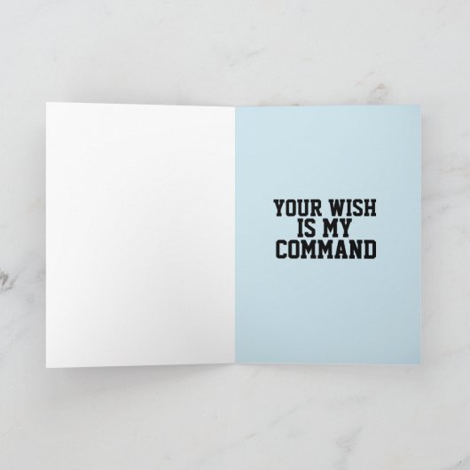 ハッピーバースデー用フランスのメイドカード カード (内部)