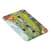 ハッピーバースデー用猫好き猫マグネット マグネット (右側)