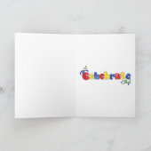 ハッピーバースデー皆 カード (内部)