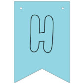 ハッピーバースデー着色バナー風船，帽子，ケーキ バンティングフラッグ (第2の旗)