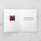 ハッピーバースデー砂糖スカルカード – DD3 カード (内部)