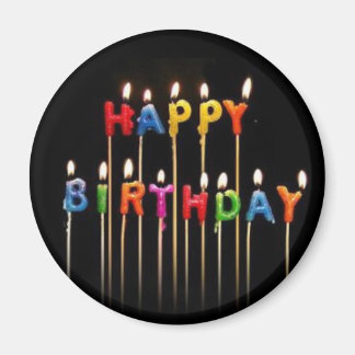 ハッピーバースデー磁石 マグネット