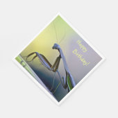 ハッピーバースデー祈マンティス スタンダードランチョンナプキン (角)