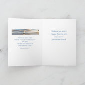 ハッピーバースデー祖父グリーティングカード カード (内部)