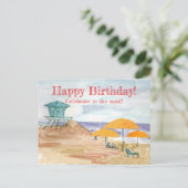 ハッピーバースデー祝の海 ポストカード (スタンド正面)