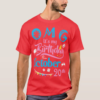 ハッピーバースデー私にママパパ兄弟姉妹だから Tシャツ