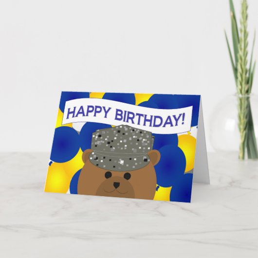 ハッピーバースデー空軍現役任務！ カード (正面)