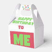 ハッピーバースデー箱 フェイバーボックス (正面サイド)
