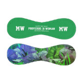 ハッピーバースデー箴言31カスタム緑フローラ 野球ボール (パネル)