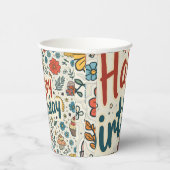 ハッピーバースデー紙カップ 紙コップ (右)