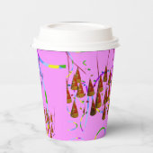 ハッピーバースデー紙カップ 紙コップ (左)