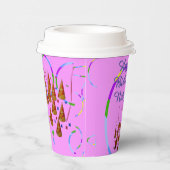 ハッピーバースデー紙カップ 紙コップ (右)