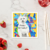 ハッピーバースデー紙ナプキンス スタンダードカクテルナプキン (インサイチュ)