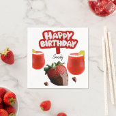 ハッピーバースデー紙ナプキンス スタンダードカクテルナプキン (インサイチュ)