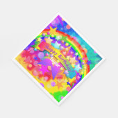 ハッピーバースデー紙ナプキンズレインボーHAMbyWG スタンダードランチョンナプキン (角)