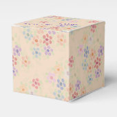 ハッピーバースデー紙フローズンパーティーの好意 フェイバーボックス (正面サイド)