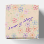 ハッピーバースデー紙フローズンパーティーの好意 フェイバーボックス (上部)