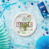 ハッピーバースデー紙プレートフレンズファミリーカエル ペーパープレート (パーティー)