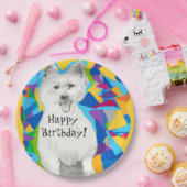ハッピーバースデー紙プレート ペーパープレート (パーティー)