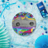 ハッピーバースデー紙プレート ペーパープレート (パーティー)