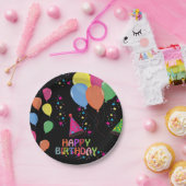 ハッピーバースデー紙プレート ペーパープレート (パーティー)