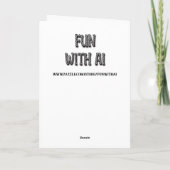 ハッピーバースデー素晴らしい女性 カード (裏面)