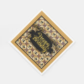 ハッピーバースデー素晴らしい50 スタンダードランチョンナプキン (角)