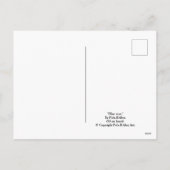 ハッピーバースデー素晴らしアートヴィンテージピンク花カード シーズンポストカード (裏面)