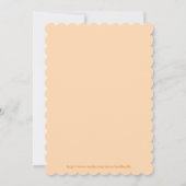 ハッピーバースデー素晴らしゴルファーバッグ及びクラブ誕生日 (裏面)