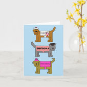 ハッピーバースデー素晴らし甥 カード (黄色い花)