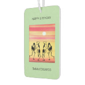 ハッピーバースデー素晴らし・アフリカン・ブレイク・ダンス・ムーブメント カーエアーフレッシュナー (左)