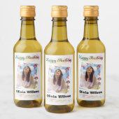 ハッピーバースデー結婚ワインラベル ワインラベル (ボトル)