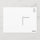 ハッピーバースデー縁どコリーパピードッグ ポストカード (裏面)