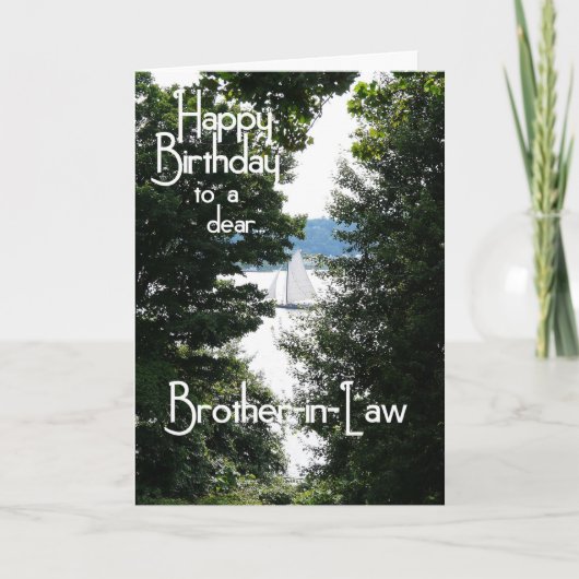 ハッピーバースデー義理 カード (正面)