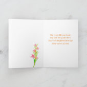 ハッピーバースデー聖パトリックの日神の恵み カード (内部)