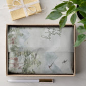 ハッピーバースデー自然とアウトドア愛好家 薄葉紙 (ギフト)