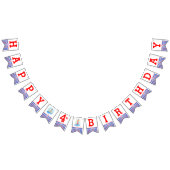 ハッピーバースデー航海のの子供の年齢のバント バンティングフラッグ (全)