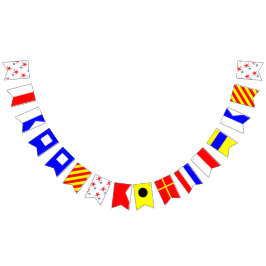 ハッピーバースデー航行旗アルファベット バンティングフラッグ