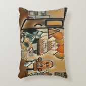 ハッピーバースデー芸術 アクセントクッション (正面(垂直))