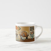 ハッピーバースデー芸術 エスプレッソカップ (右)