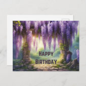 ハッピーバースデー藤花 ポストカード (正面/裏面)