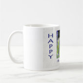 ハッピーバースデー蝶フローラ コーヒーマグカップ (左)